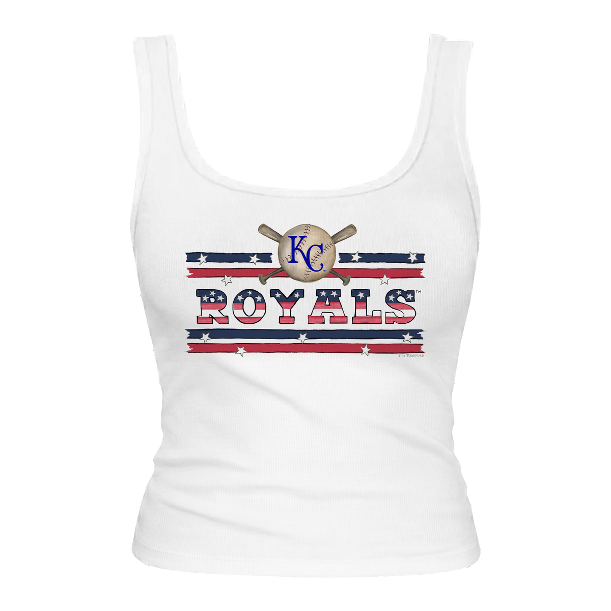 Kansas City Royals Stars and Stripes Emmy Tank