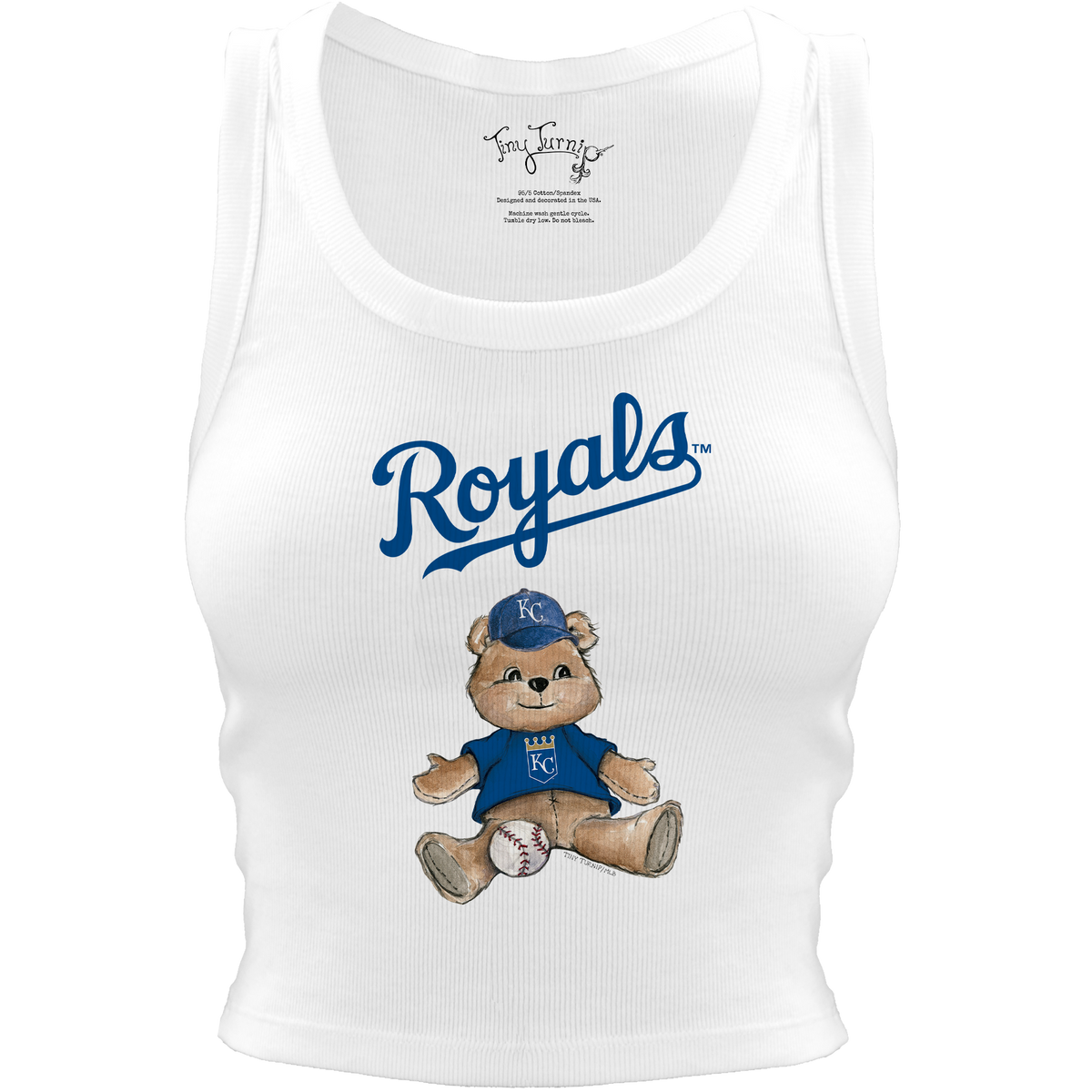 Kansas City Royals Teddy Crop Tank
