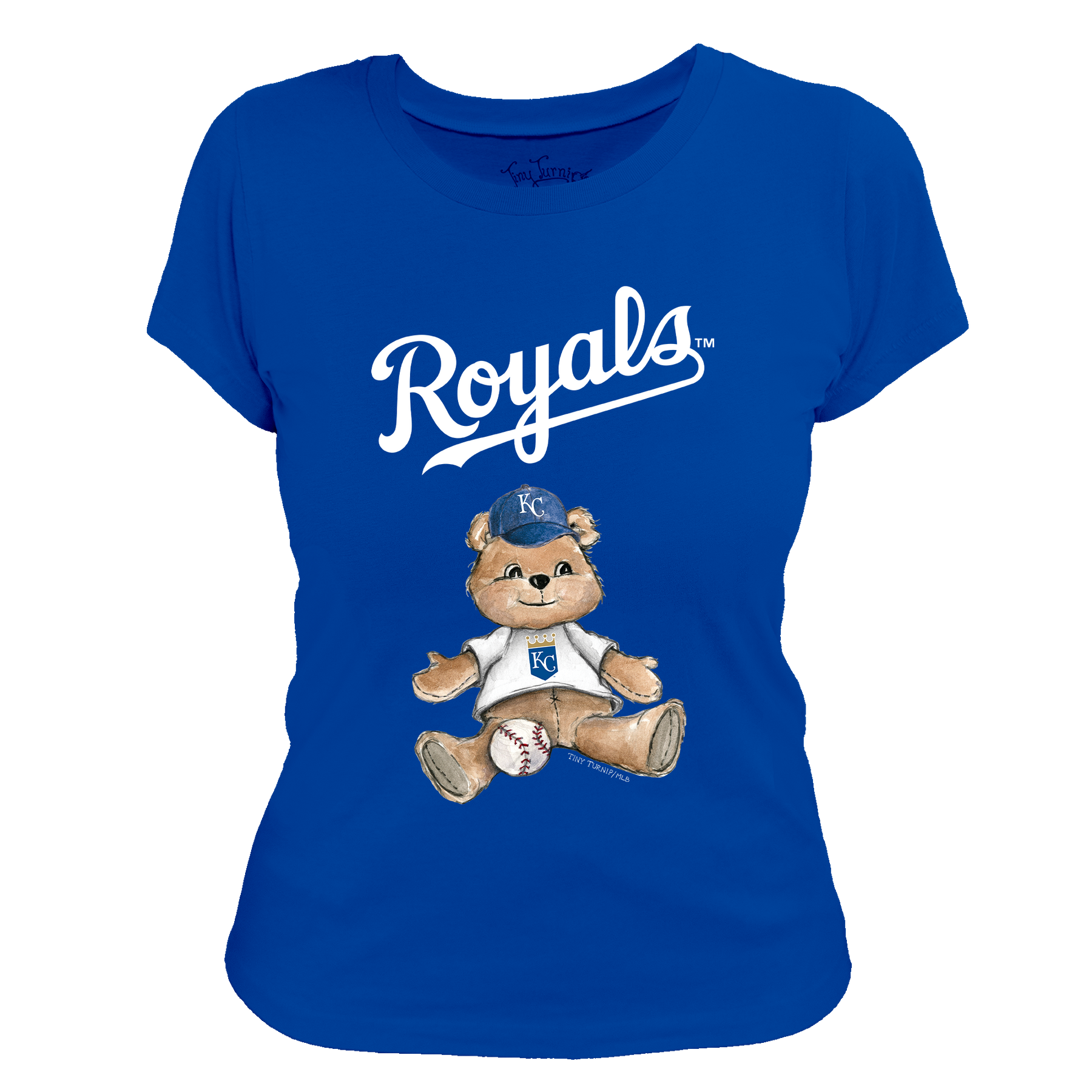 Kansas City Royals Boy Teddy Women's Tee Shirt