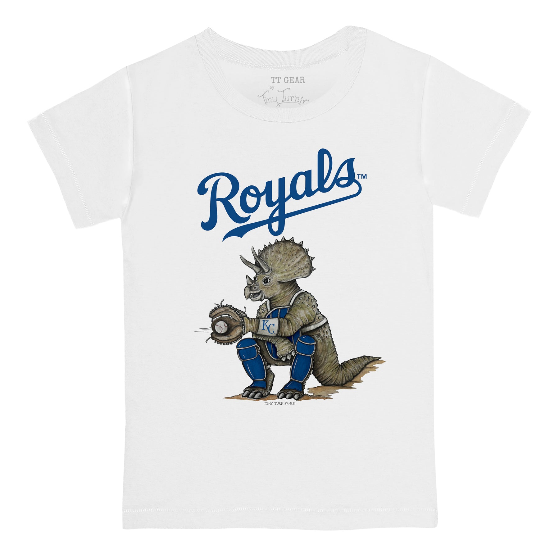 Kansas City Royals Triceratops Tee Shirt