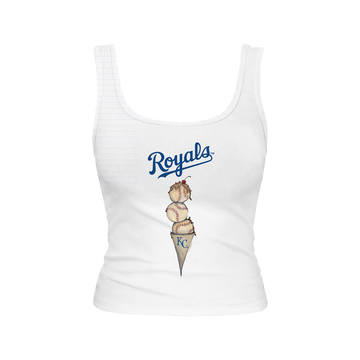 Kansas City Royals Triple Scoop Emmy Tank