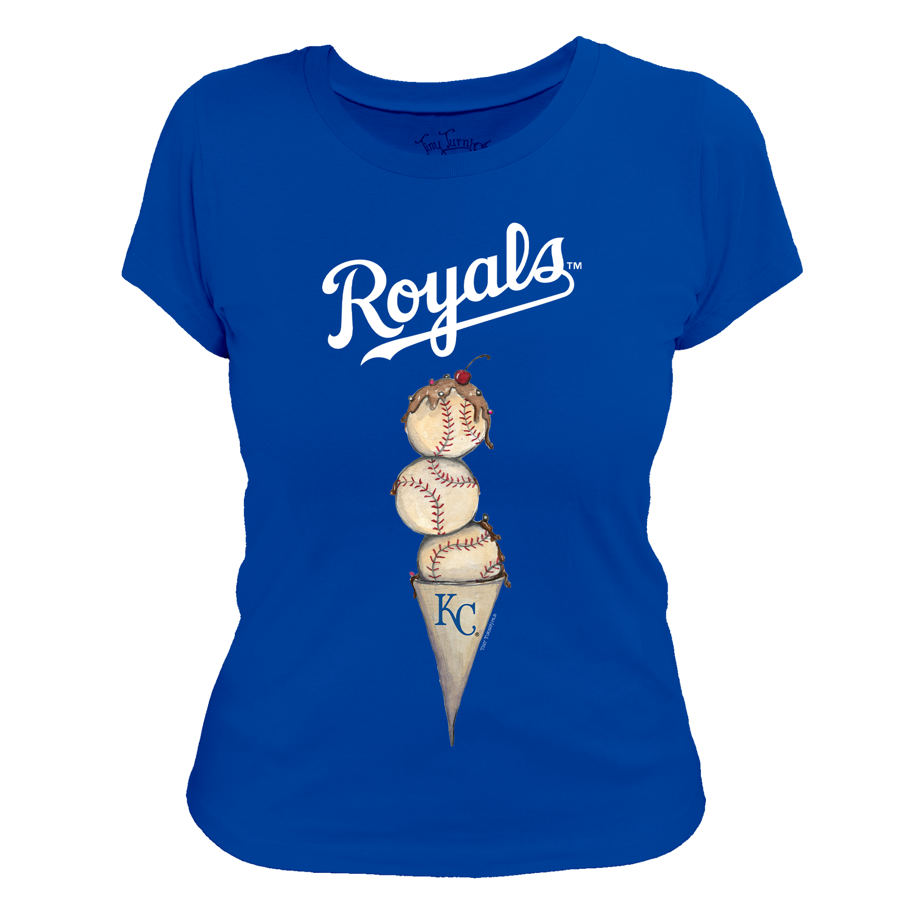 Kansas City Royals Triple Scoop Women's Tee Shirt