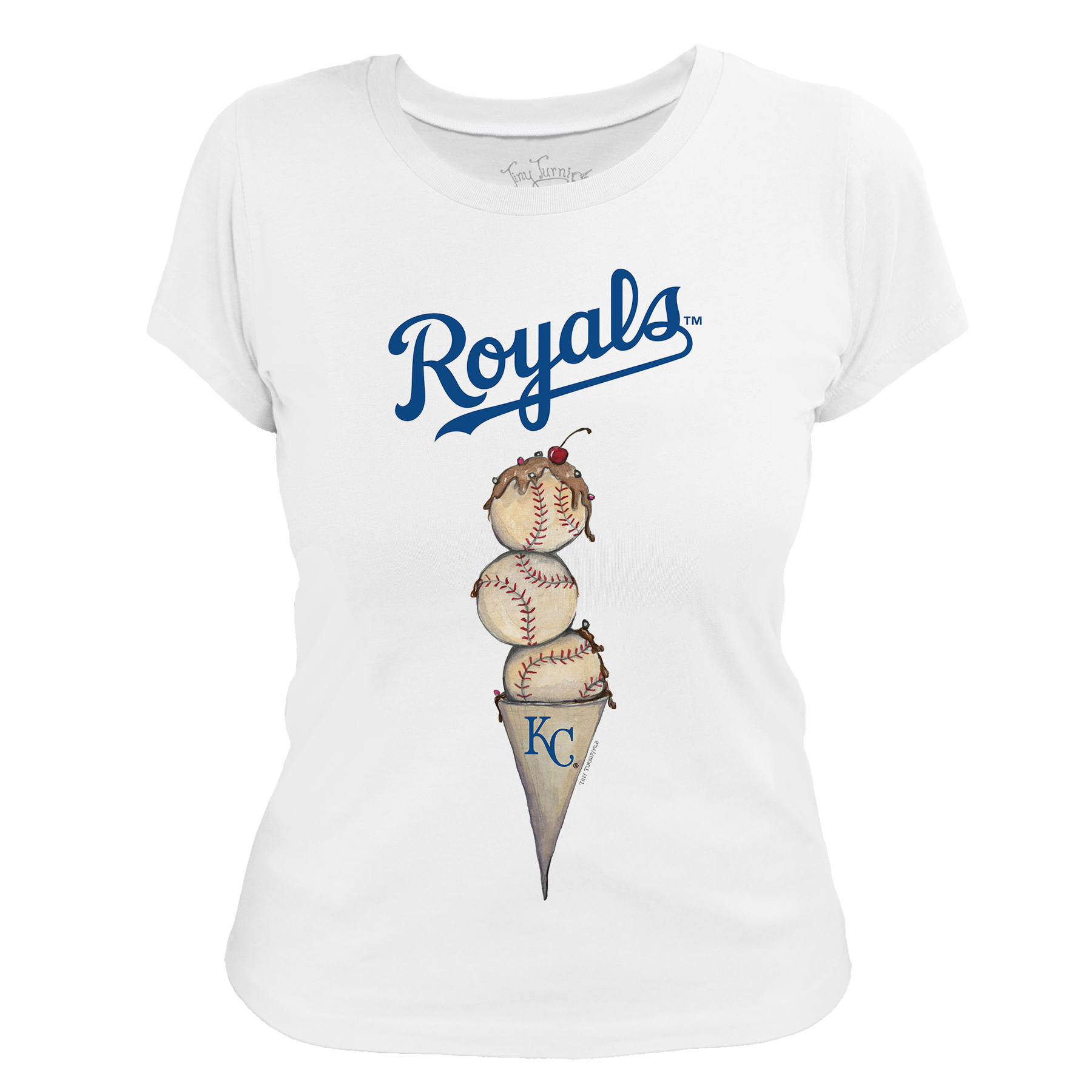 Kansas City Royals Triple Scoop Women's Tee Shirt