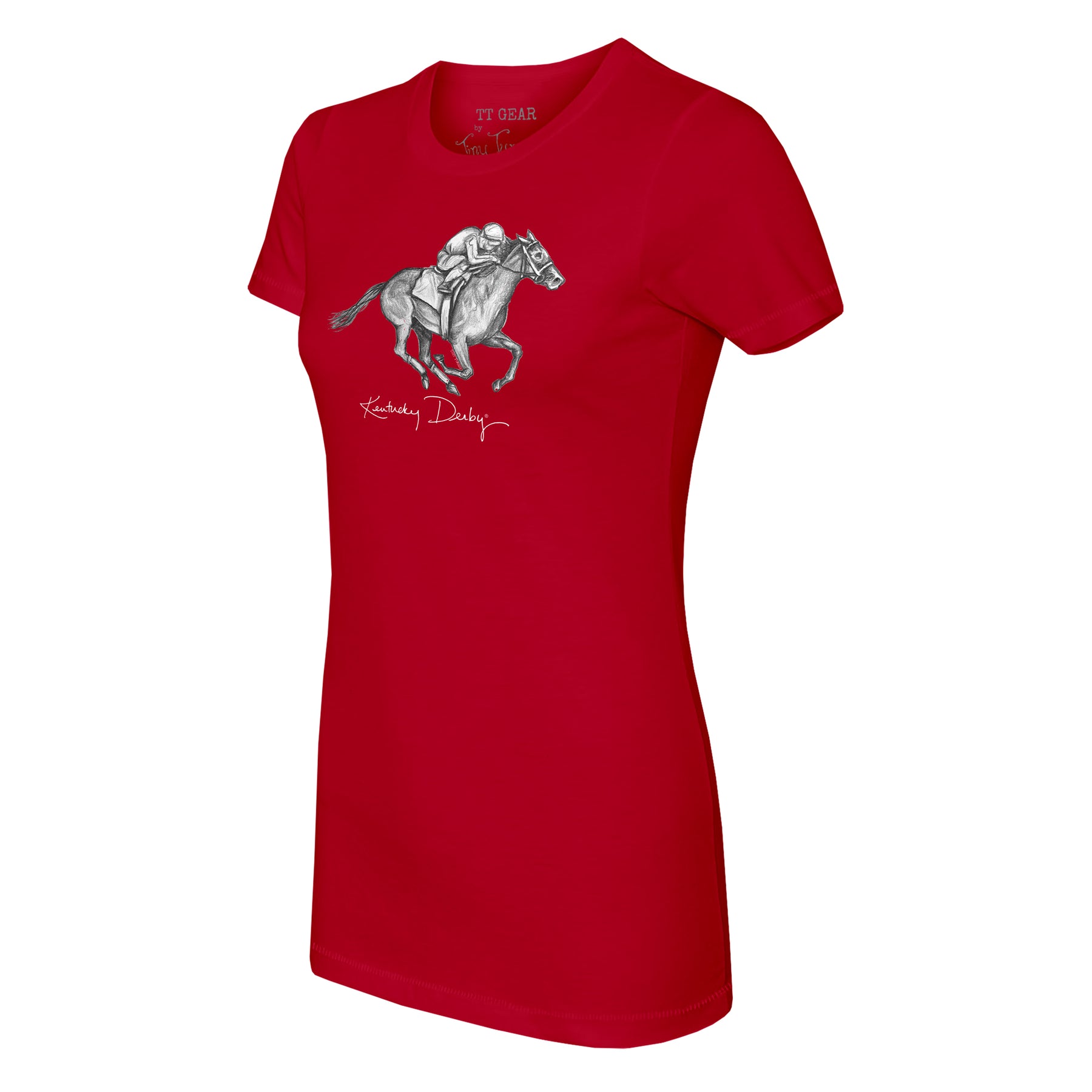 Kentucky Derby 2024 Rider Horse Sketch Tee Shirt