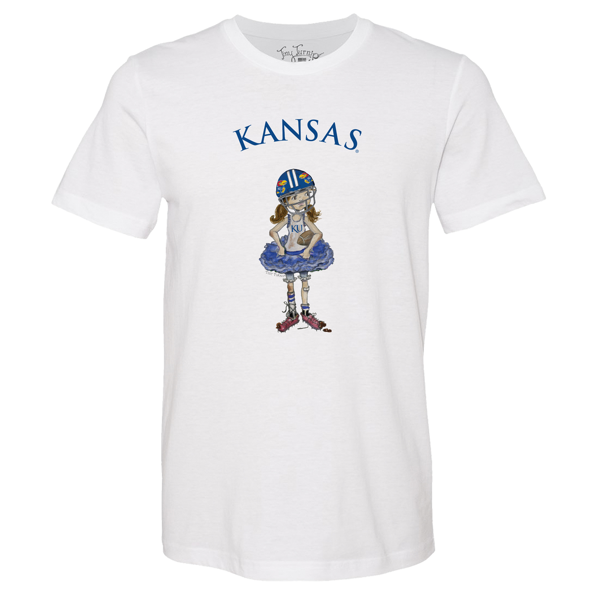 Kansas Jayhawks Babes Unisex Tee Shirt