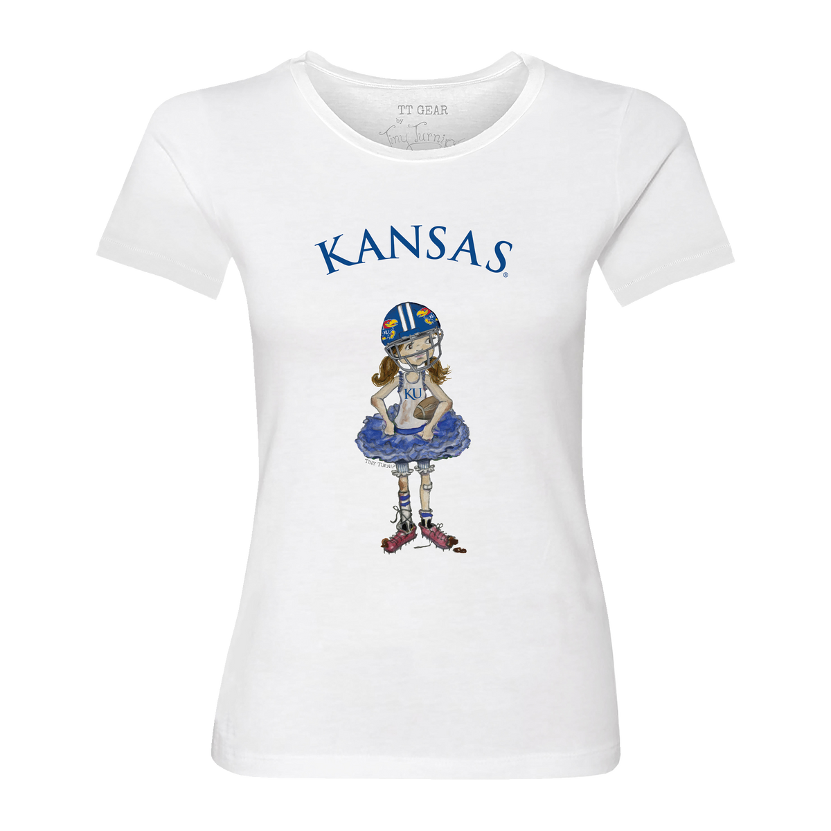 Kansas Jayhawks Babes Women's Tee Shirt