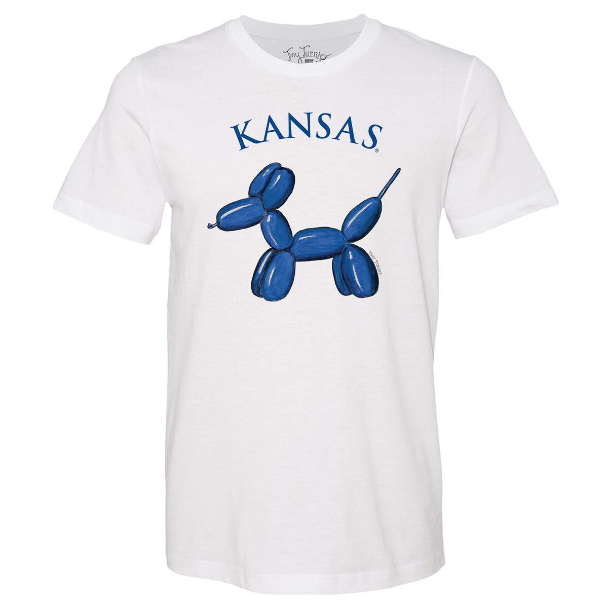 Kansas Jayhawks Balloon Dog Unisex Tee Shirt