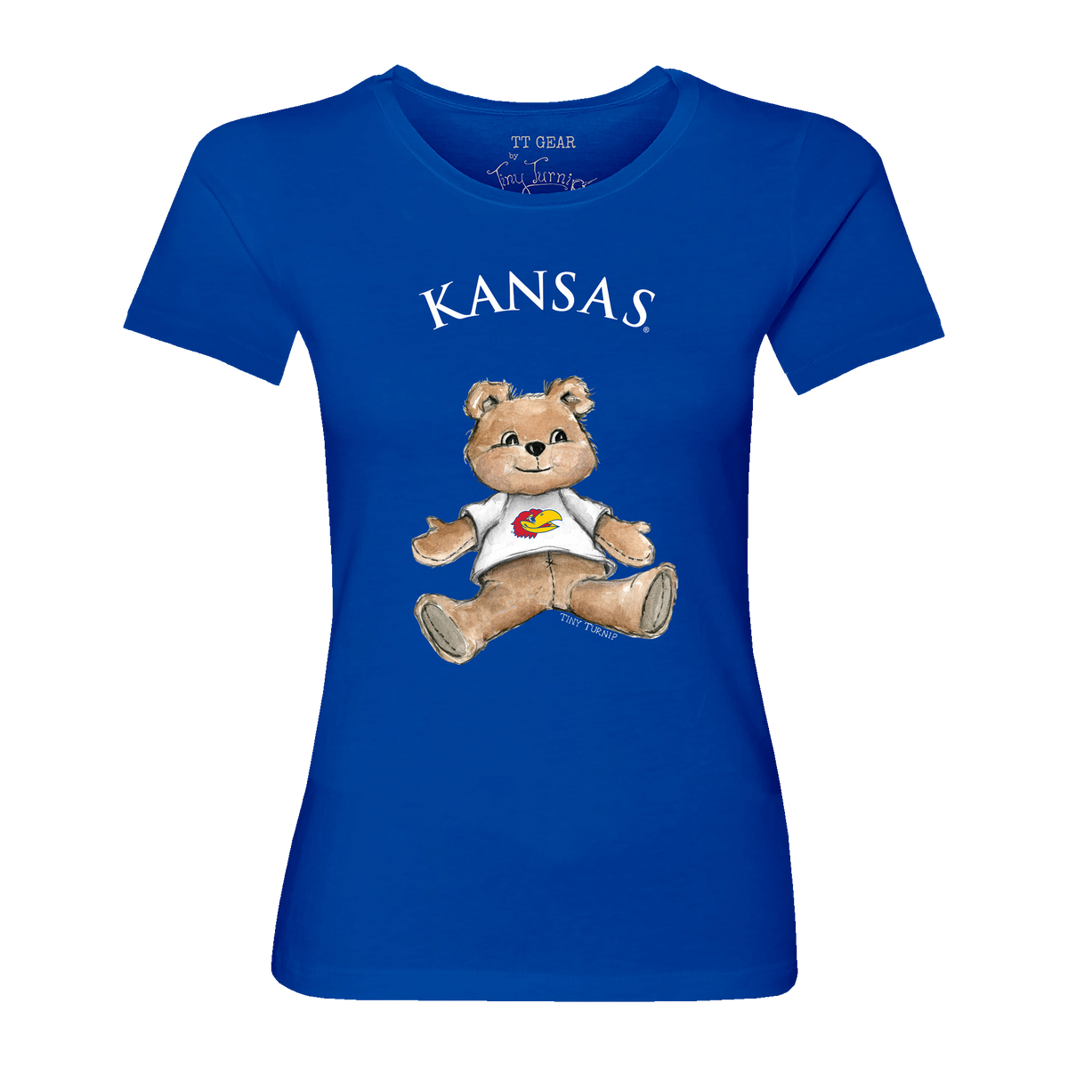 Kansas Jayhawks Teddy Women's Tee Shirt