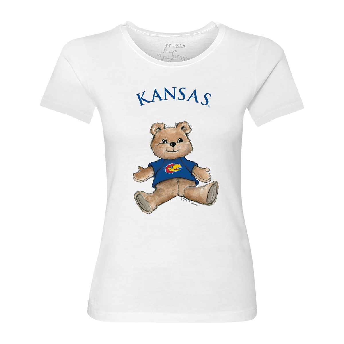 Kansas Jayhawks Teddy Women's Tee Shirt