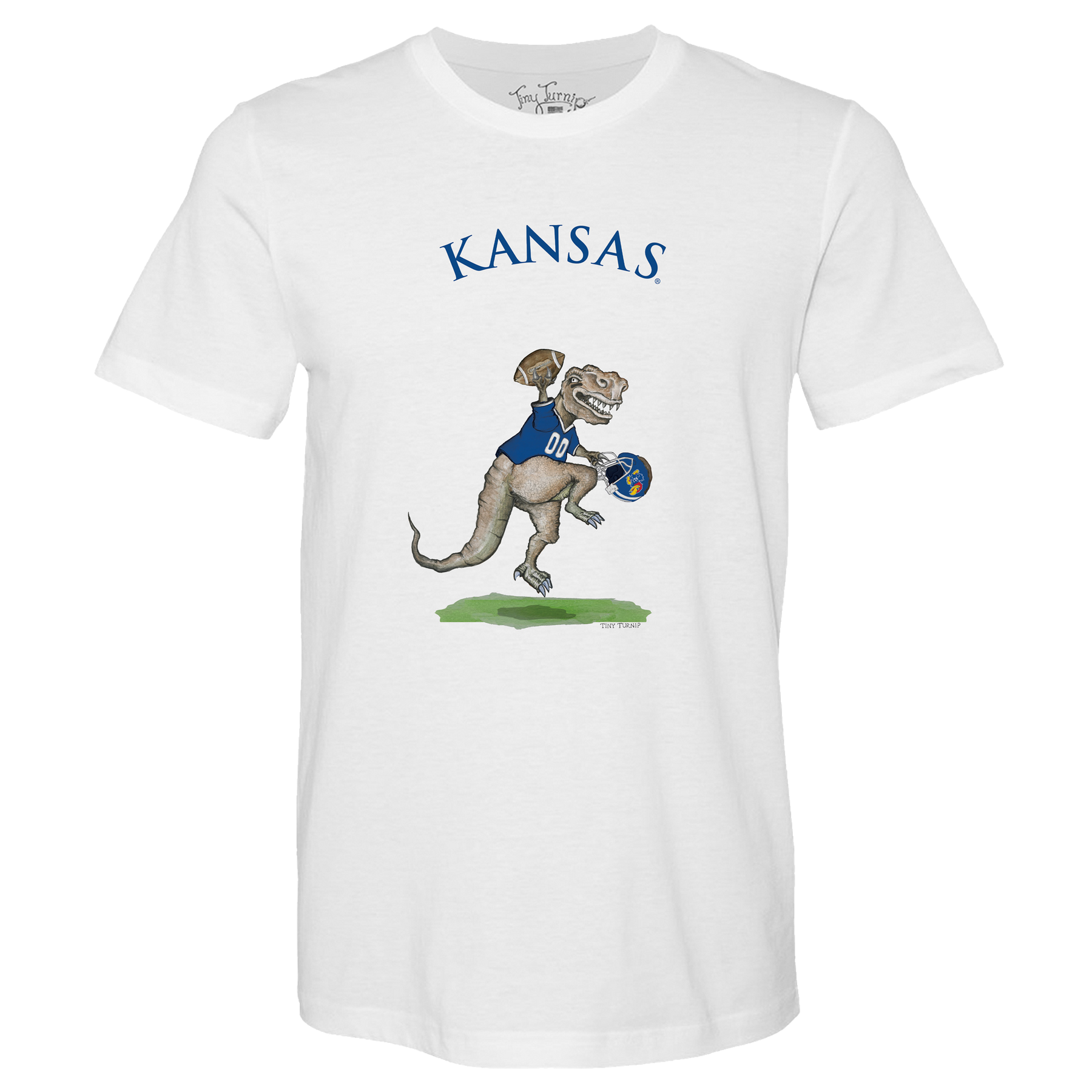 Kansas Jayhawks TT Rex Unisex Tee Shirt