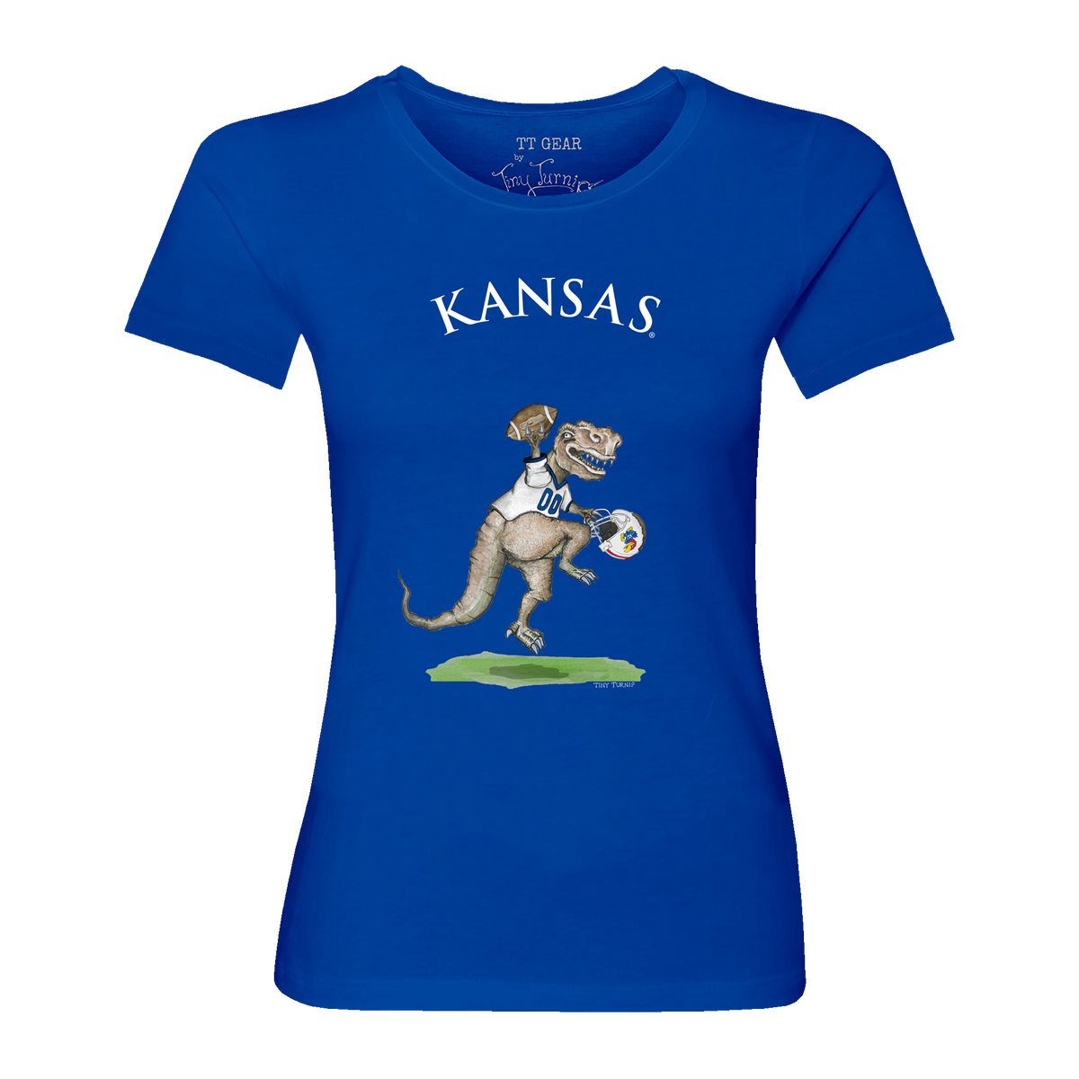 Kansas Jayhawks TT Rex Women's Tee Shirt