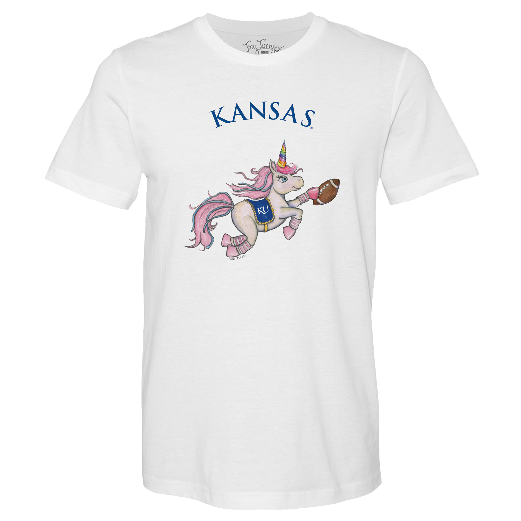 Kansas Jayhawks Unicorn Unisex Tee Shirt