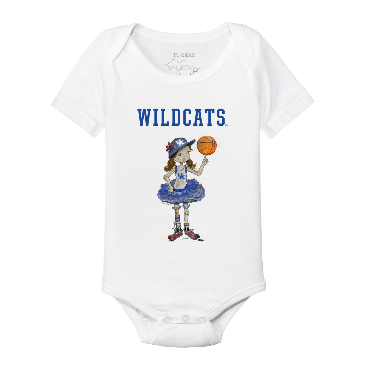 Kentucky Wildcats Babes Short Sleeve Snapper