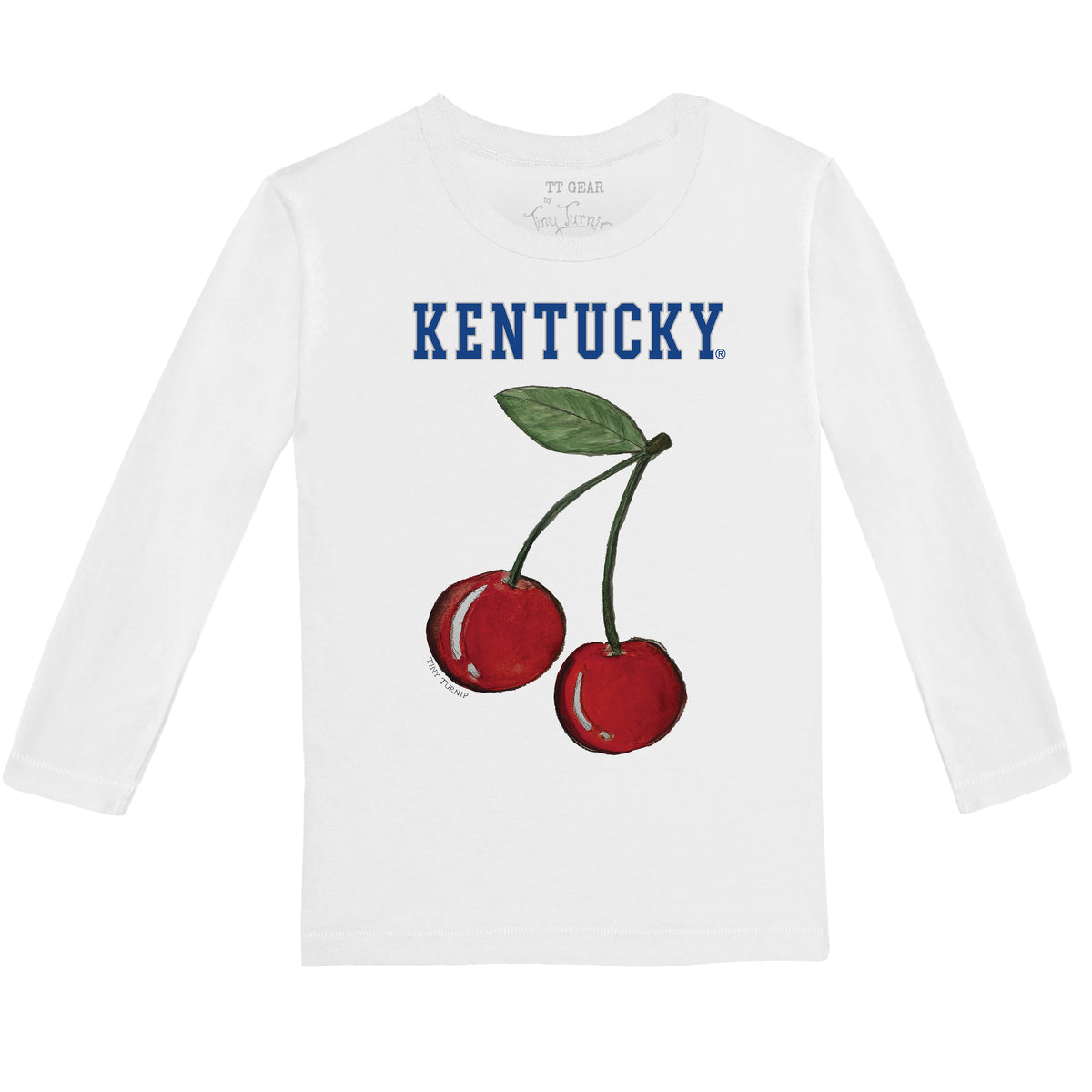 Kentucky Wildcats Cherry Long-Sleeve Tee Shirt