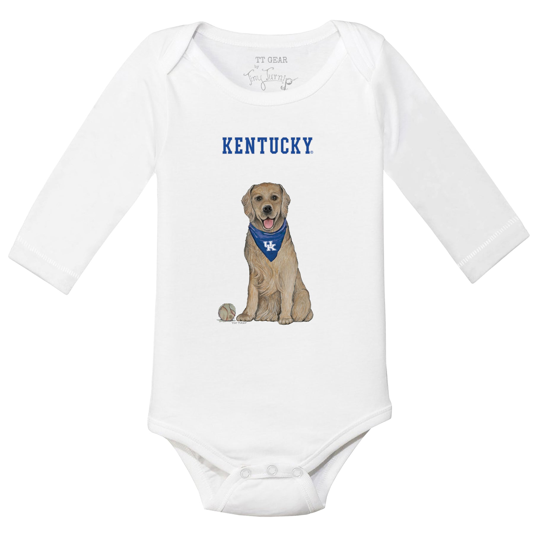 Kentucky Wildcats Golden Retriever Long-Sleeve Snapper