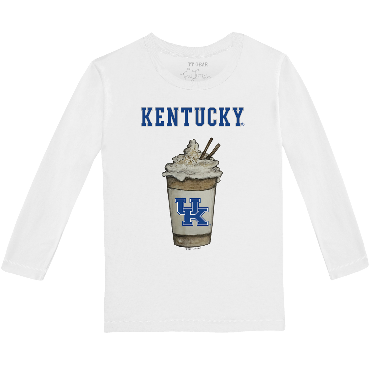 Kentucky Wildcats Latte Long-Sleeve Tee Shirt
