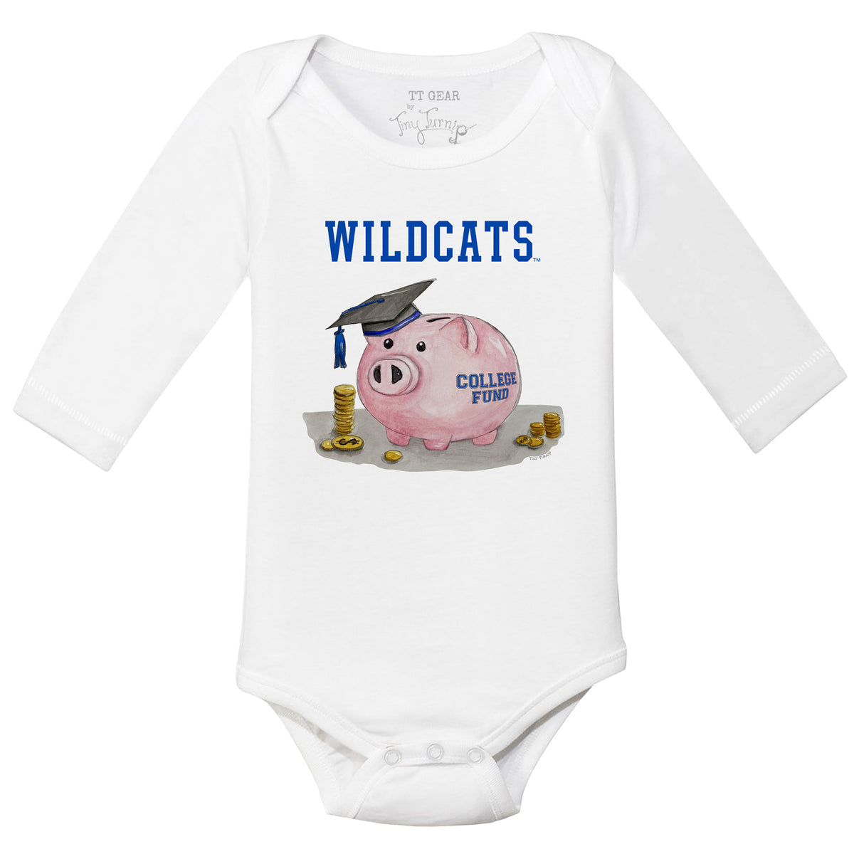 Kentucky Wildcats Piggy Long-Sleeve Snapper