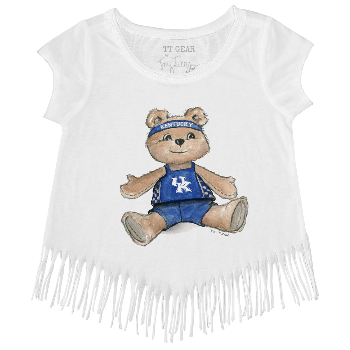 Kentucky Wildcats Teddy Fringe Tee