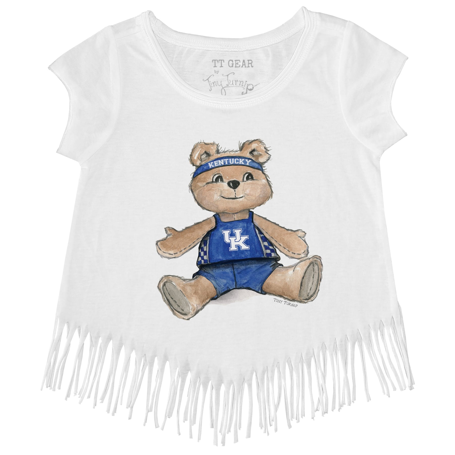 Kentucky Wildcats Teddy Fringe Tee