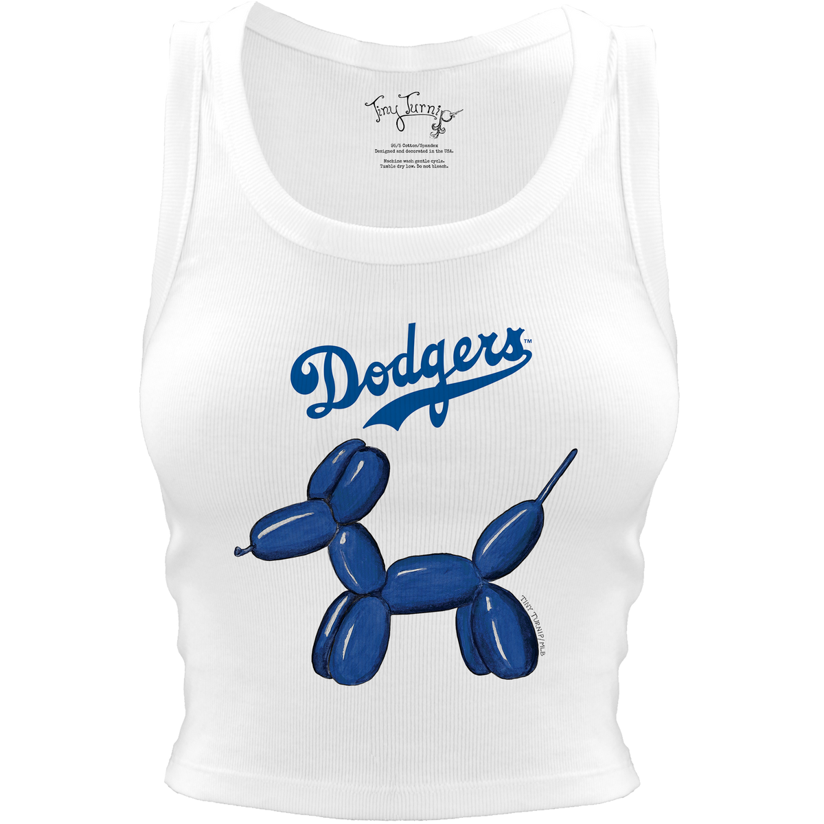 Los Angeles Dodgers Balloon Dog Crop Tank