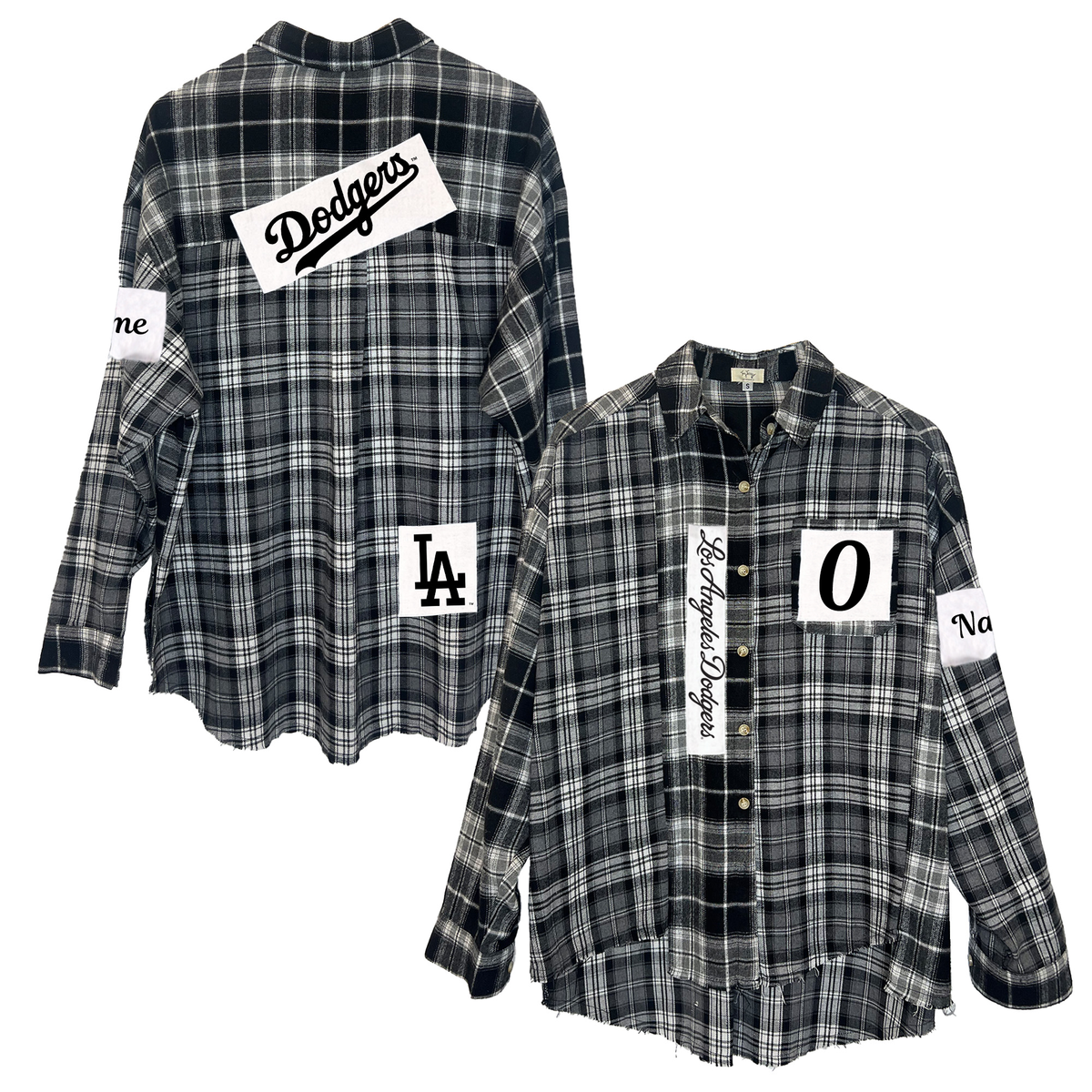 Los Angeles Dodgers Black Out Flannel
