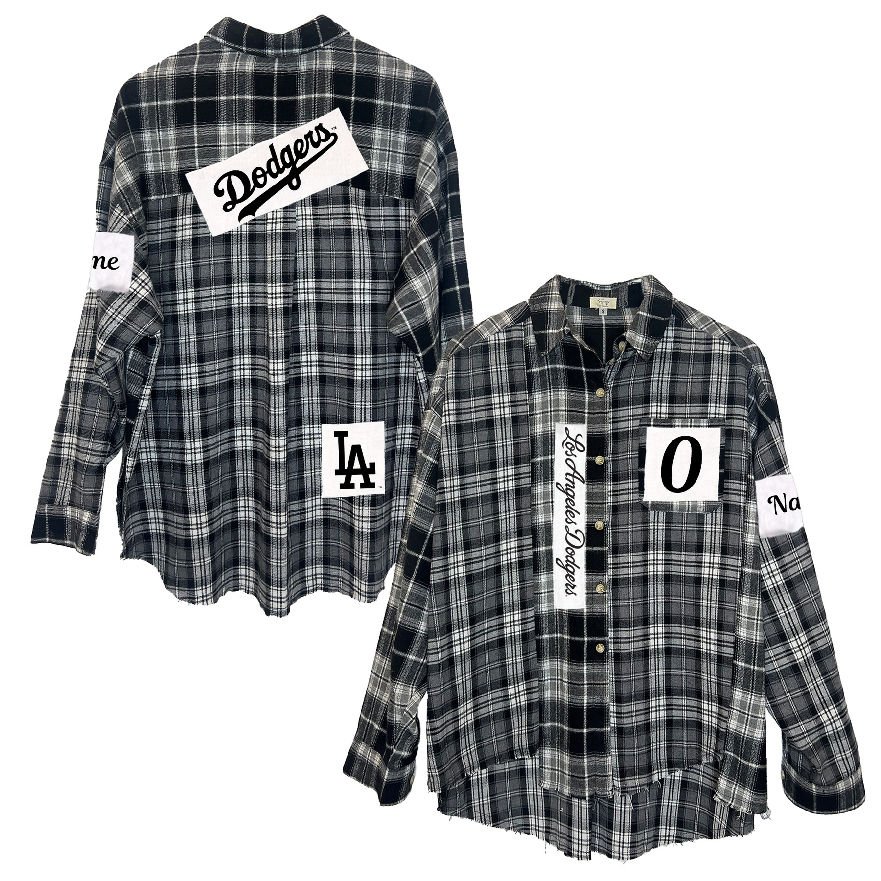 Los Angeles Dodgers Black Out Flannel