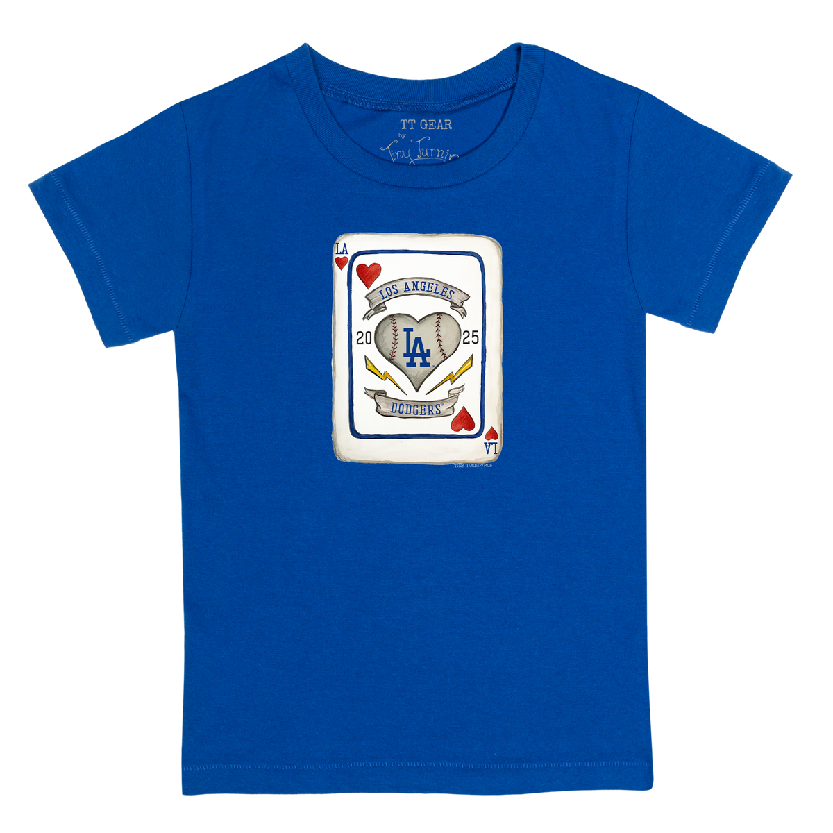 Los Angeles Dodgers Card Kid's Tee Shirt