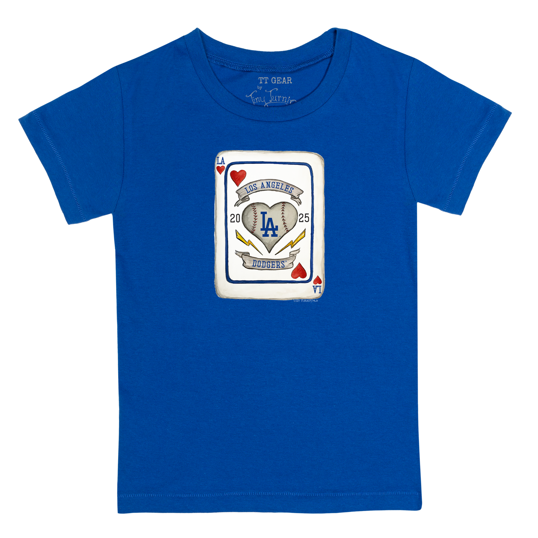 Los Angeles Dodgers Card Kid's Tee Shirt