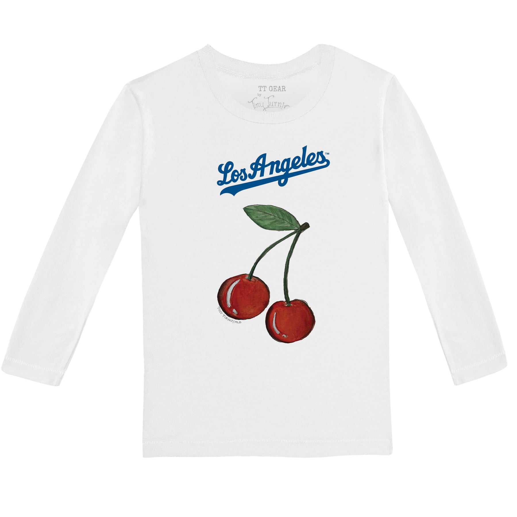 Los Angeles Dodgers Cherry Long-Sleeve Tee Shirt