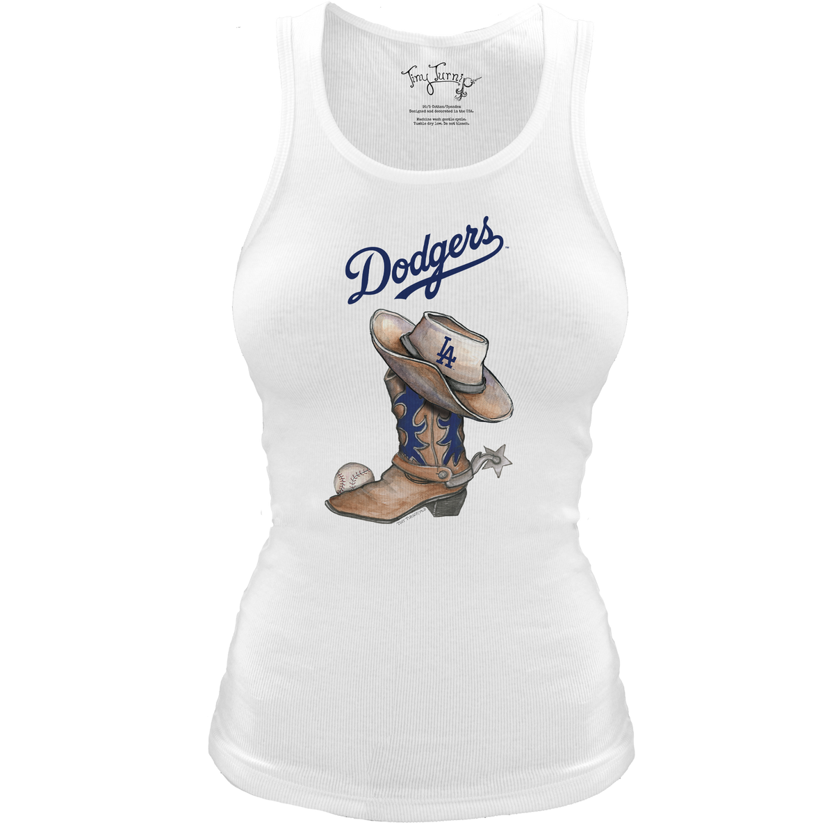 Los Angeles Dodgers Cowboy Boot Classic Tank