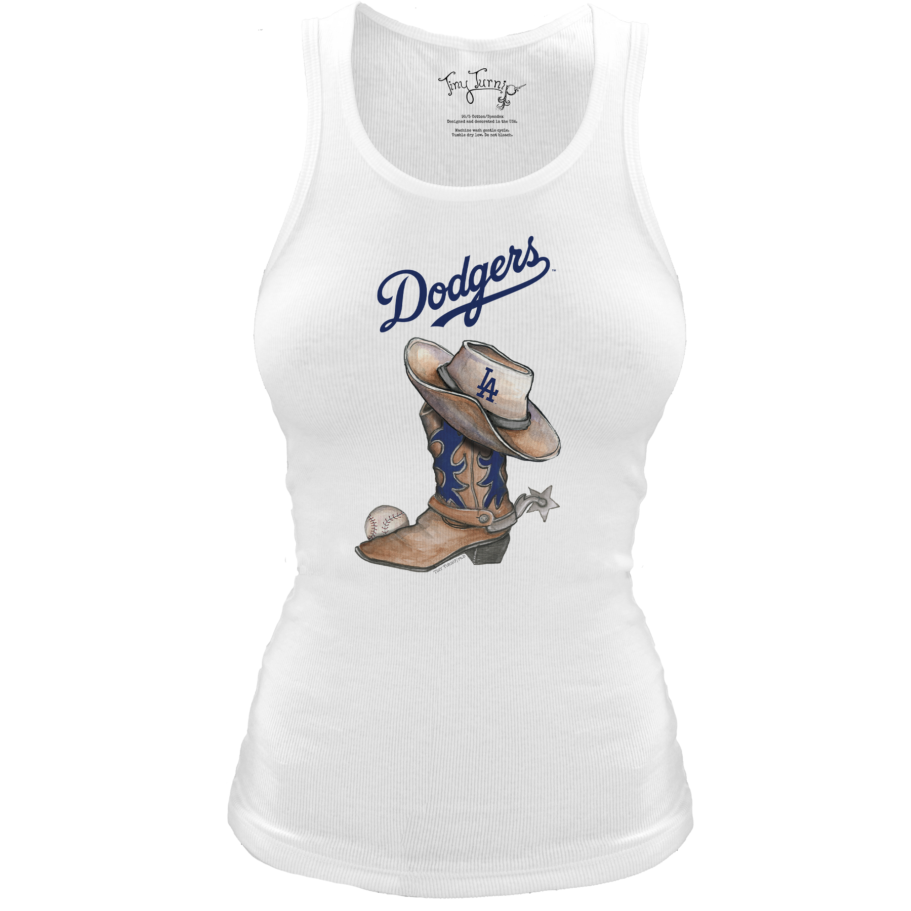 Los Angeles Dodgers Cowboy Boot Classic Tank