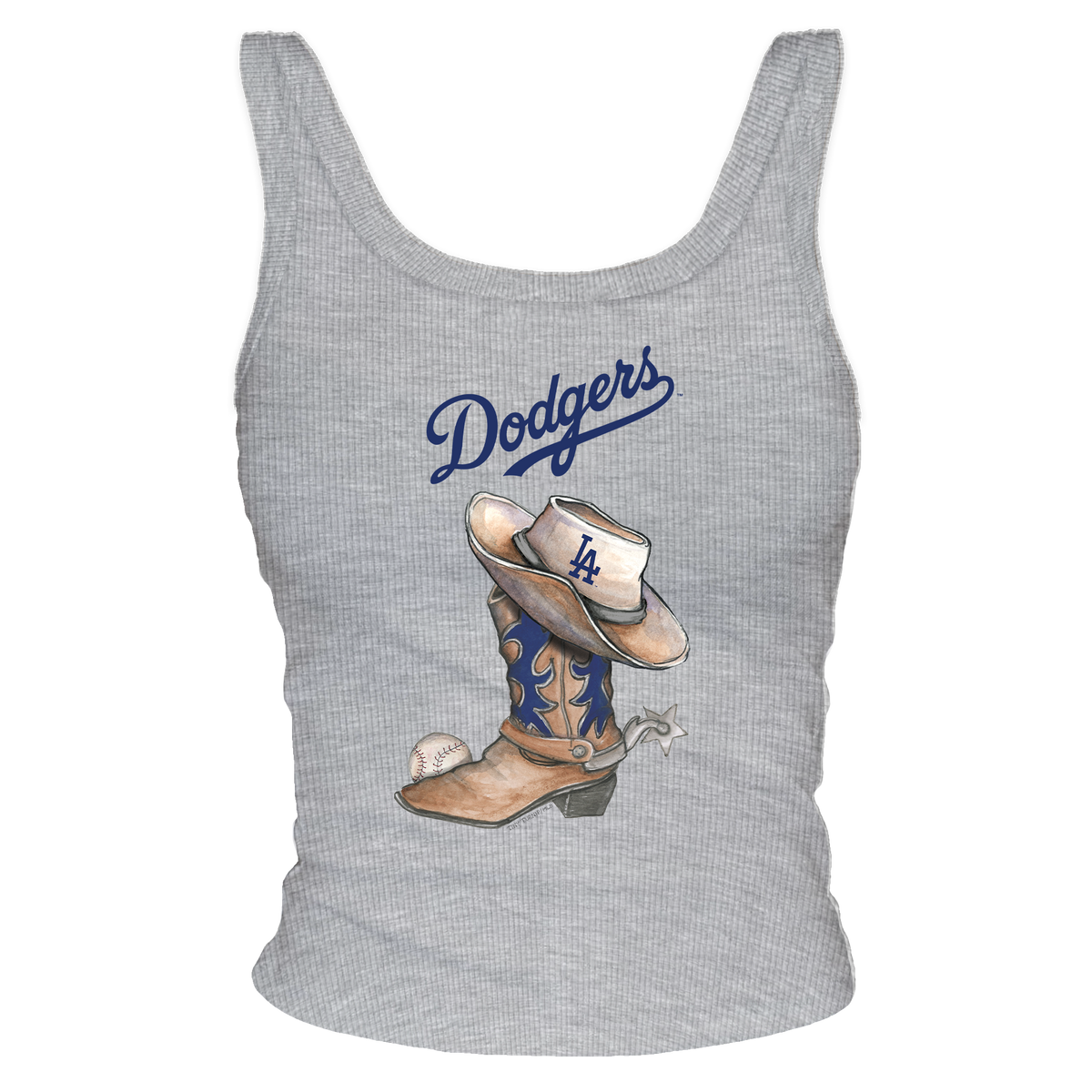 Los Angeles Dodgers Cowboy Boot OG Tank