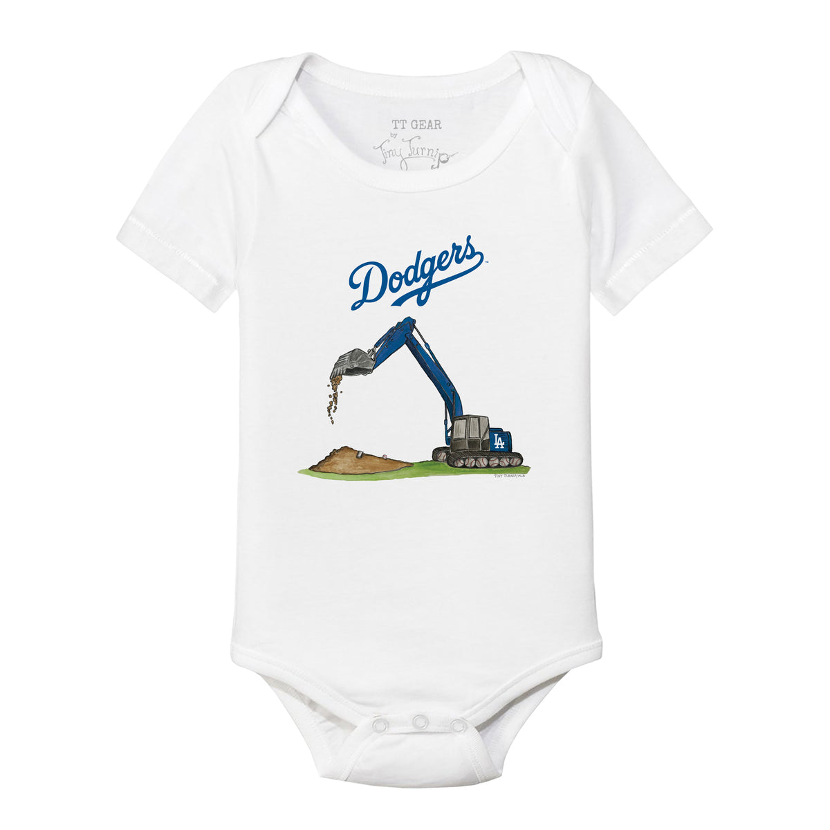 Los Angeles Dodgers Excavator Short Sleeve Snapper