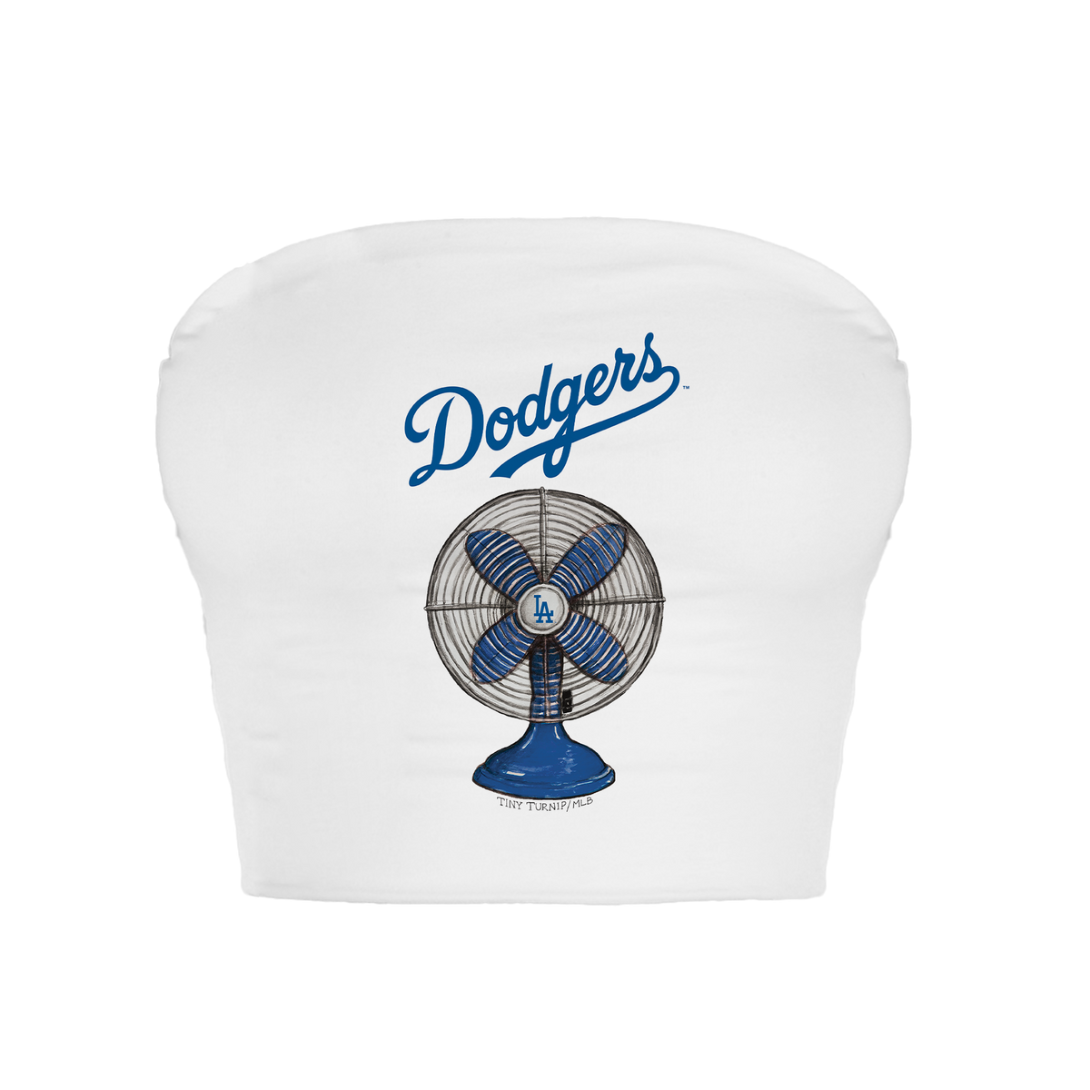 Los Angeles Dodgers Fan Crop Tube Top