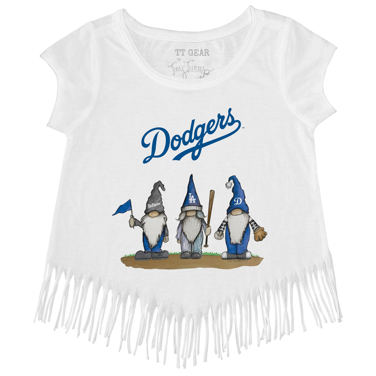 Los Angeles Dodgers Gnomes Fringe Tee