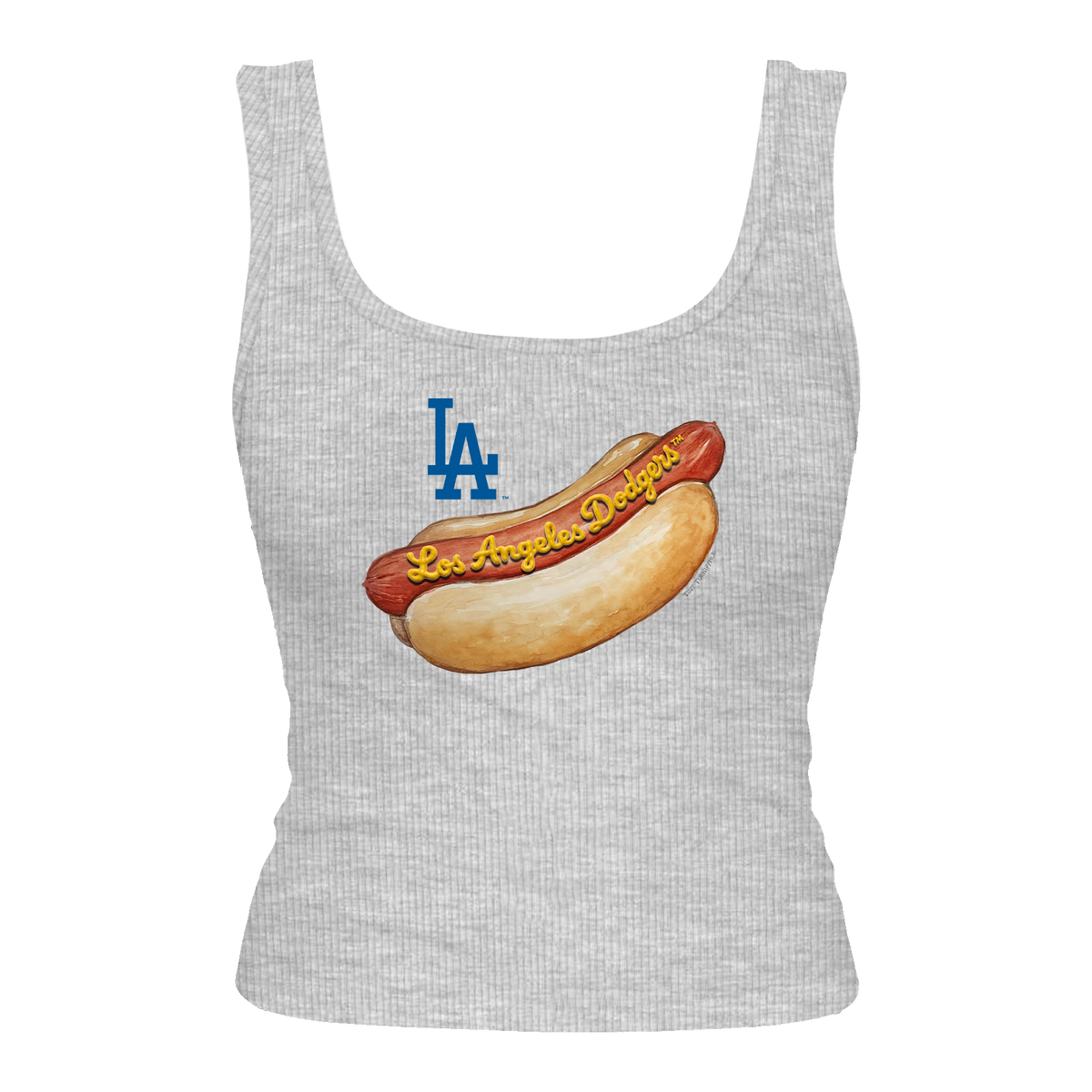 Los Angeles Dodgers Hot Dog Emmy Tank