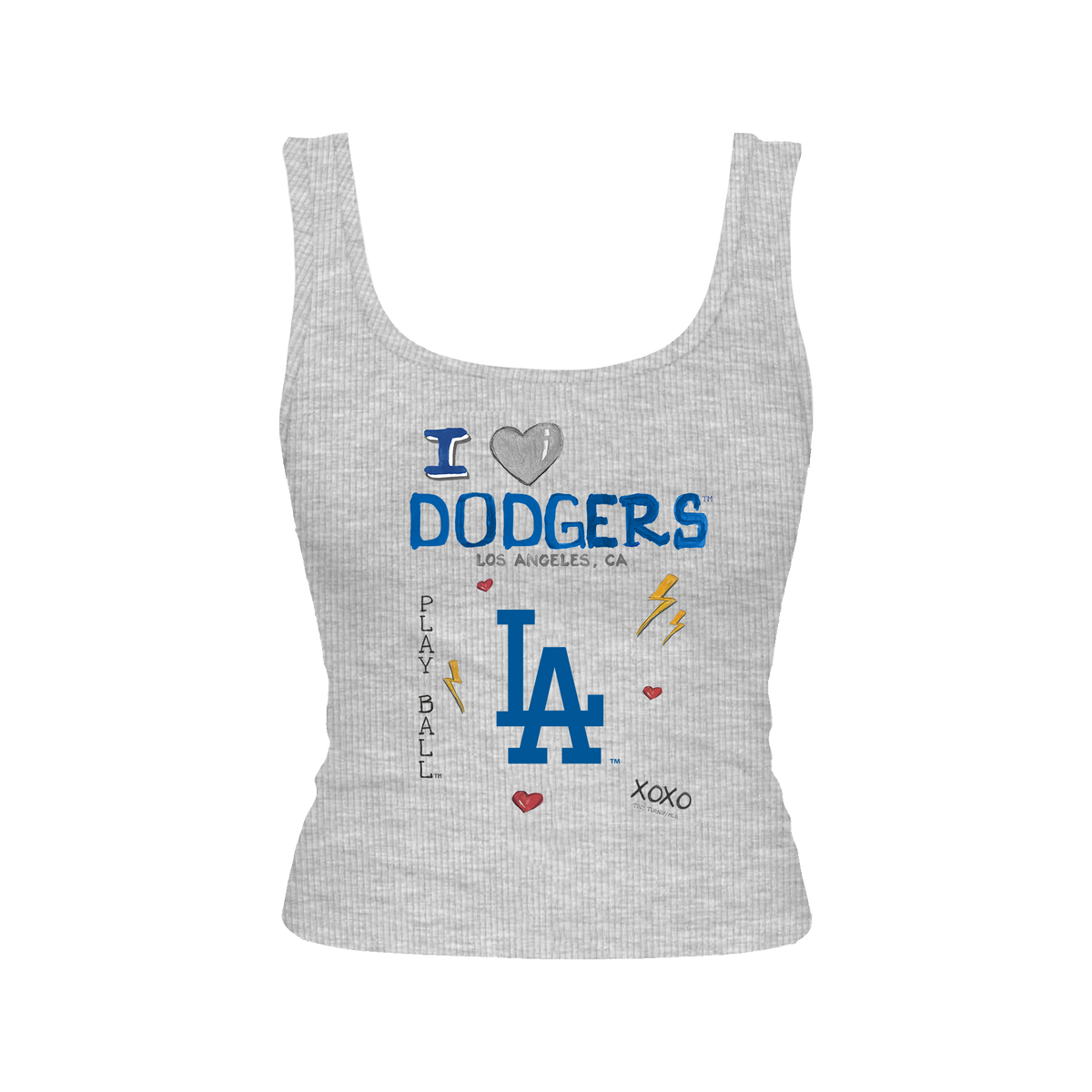 Los Angeles Dodgers I Heart Dodgers Emmy Tank
