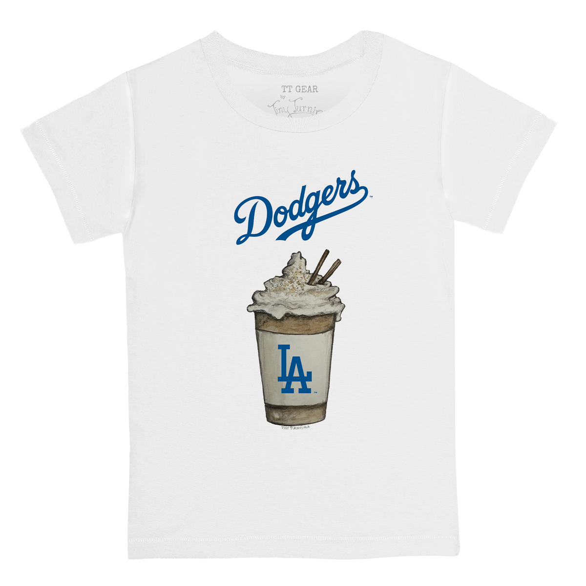 Los Angeles Dodgers Latte Kid's Tee Shirt
