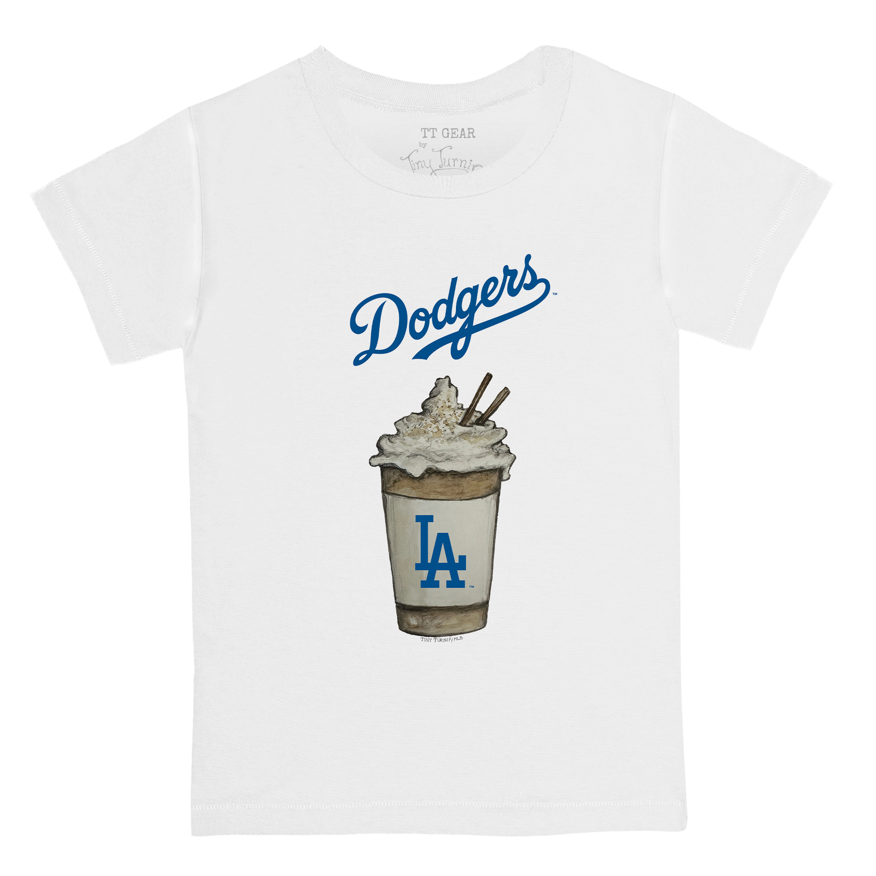 Los Angeles Dodgers Latte Kid's Tee Shirt