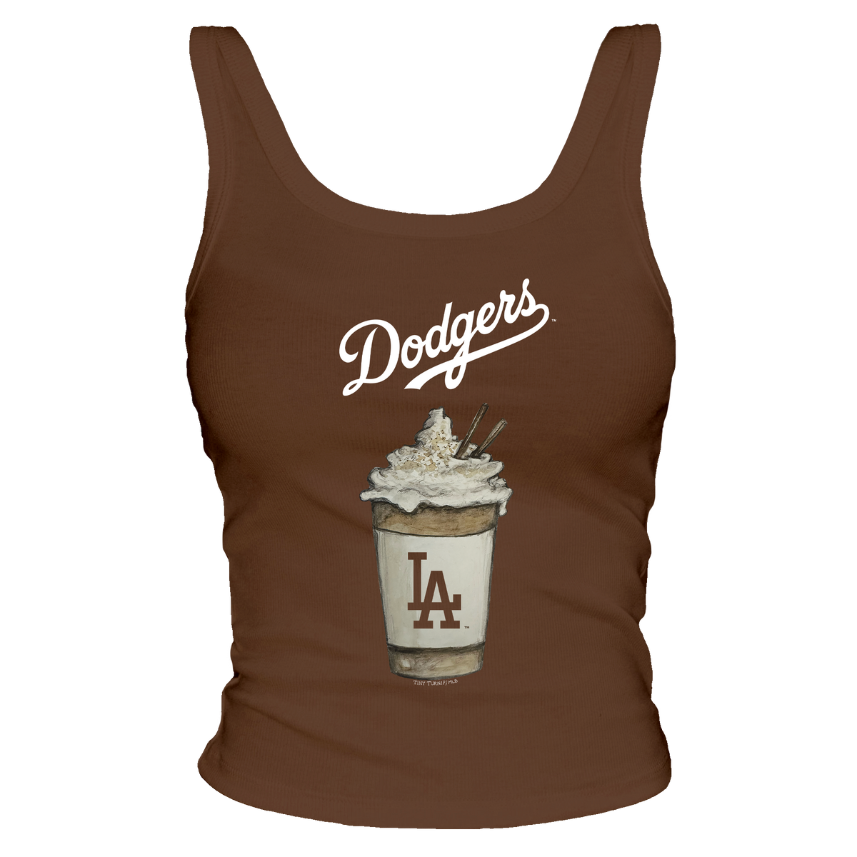 Los Angeles Dodgers Latte Tank