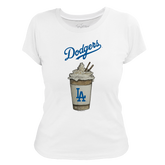 Los Angeles Dodgers Latte Women's Tee Shirt