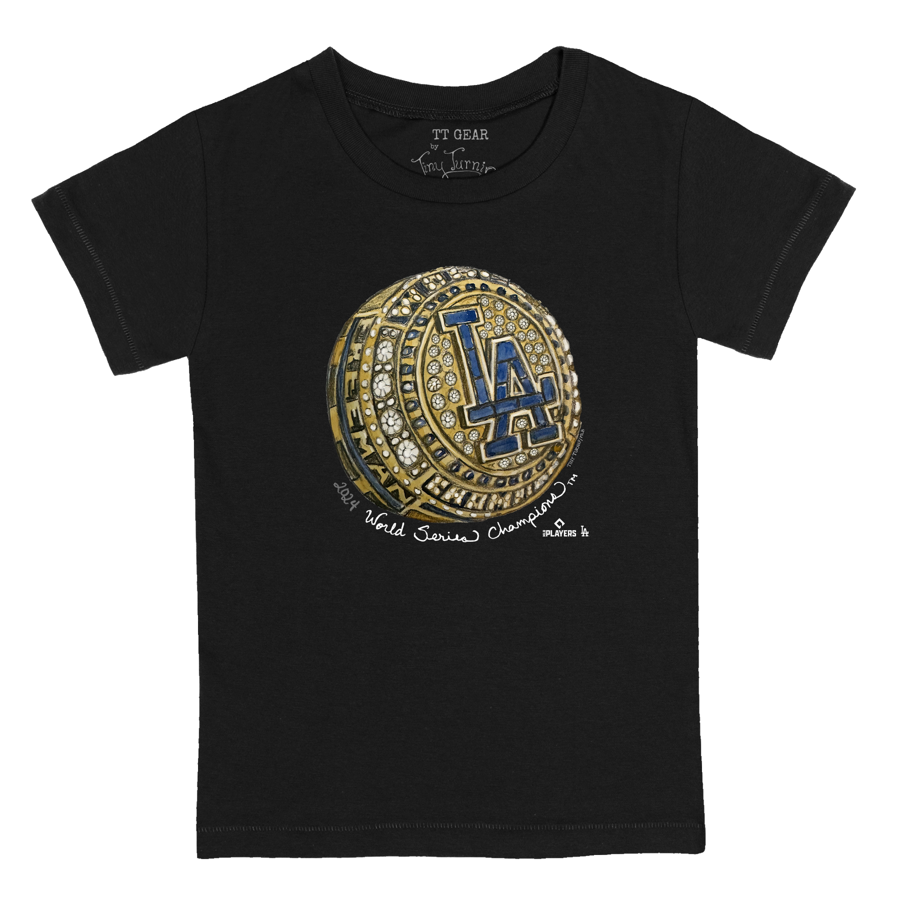 LA Dodgers Chelsea Freeman Let Freeman Ring Kid's Tee Shirt