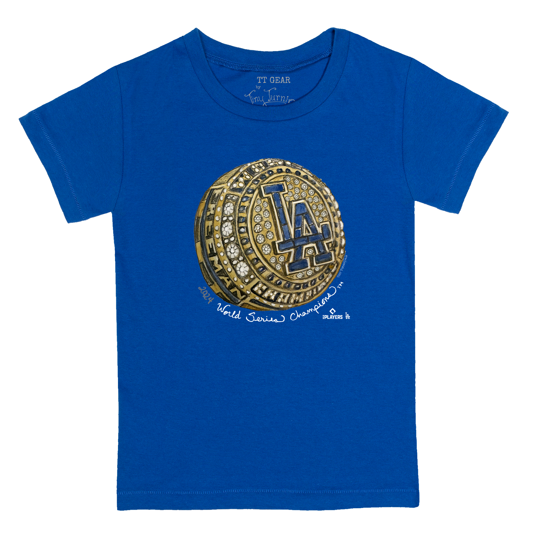 LA Dodgers Chelsea Freeman Let Freeman Ring Kid's Tee Shirt