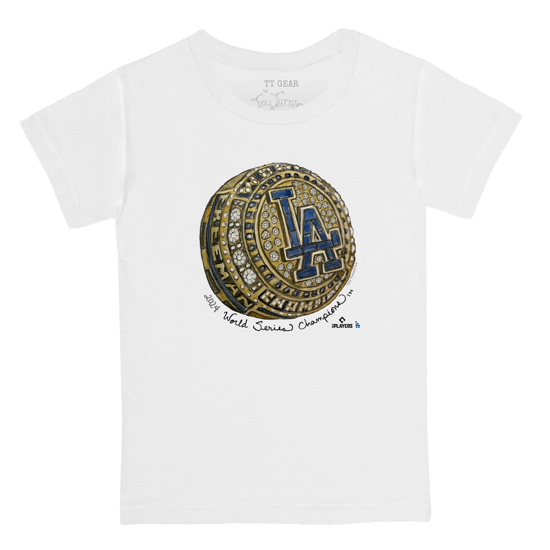 LA Dodgers Chelsea Freeman Let Freeman Ring Kid's Tee Shirt