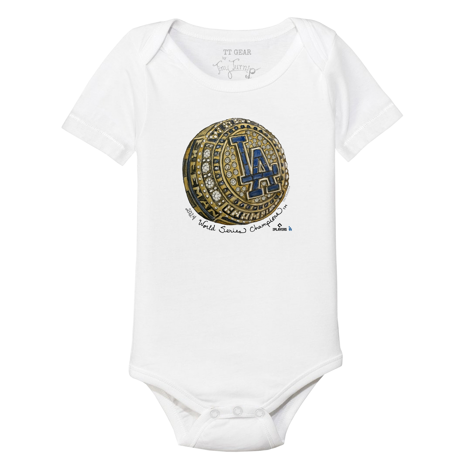 LA Dodgers Chelsea Freeman 2024 World Series Ring Snapper