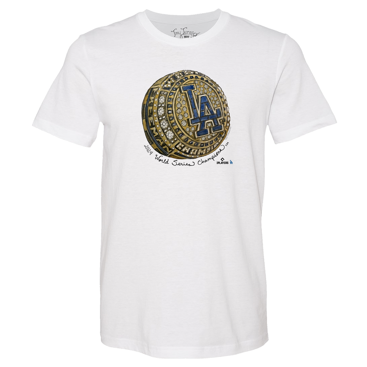 LA Dodgers Chelsea Freeman 2024 World Series Ring Unisex Tee Shirt