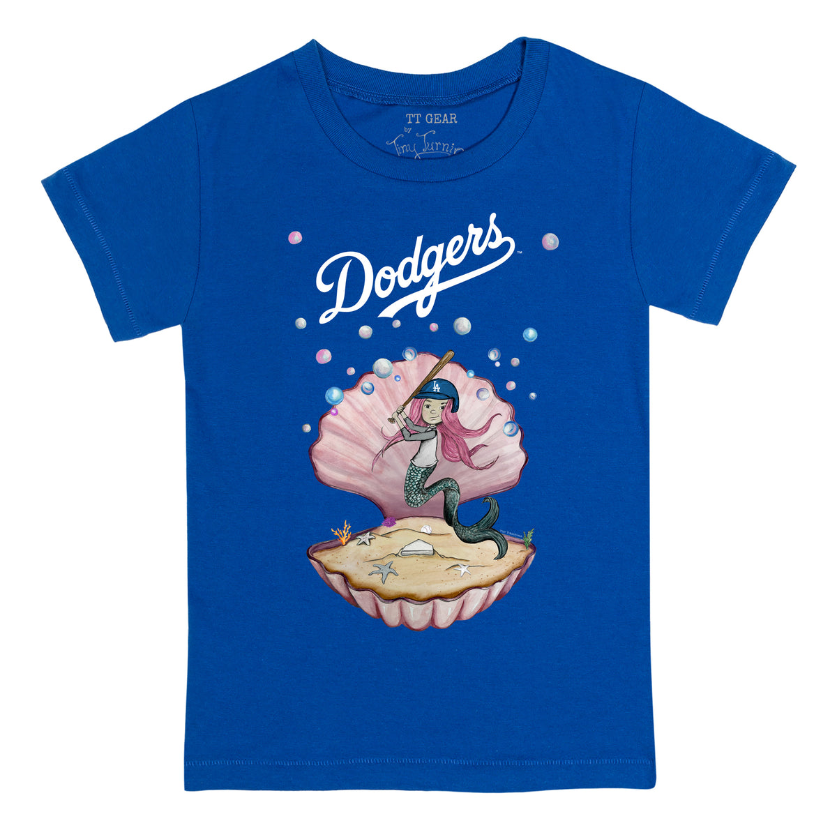 Los Angeles Dodgers Mermaid Tee Shirt