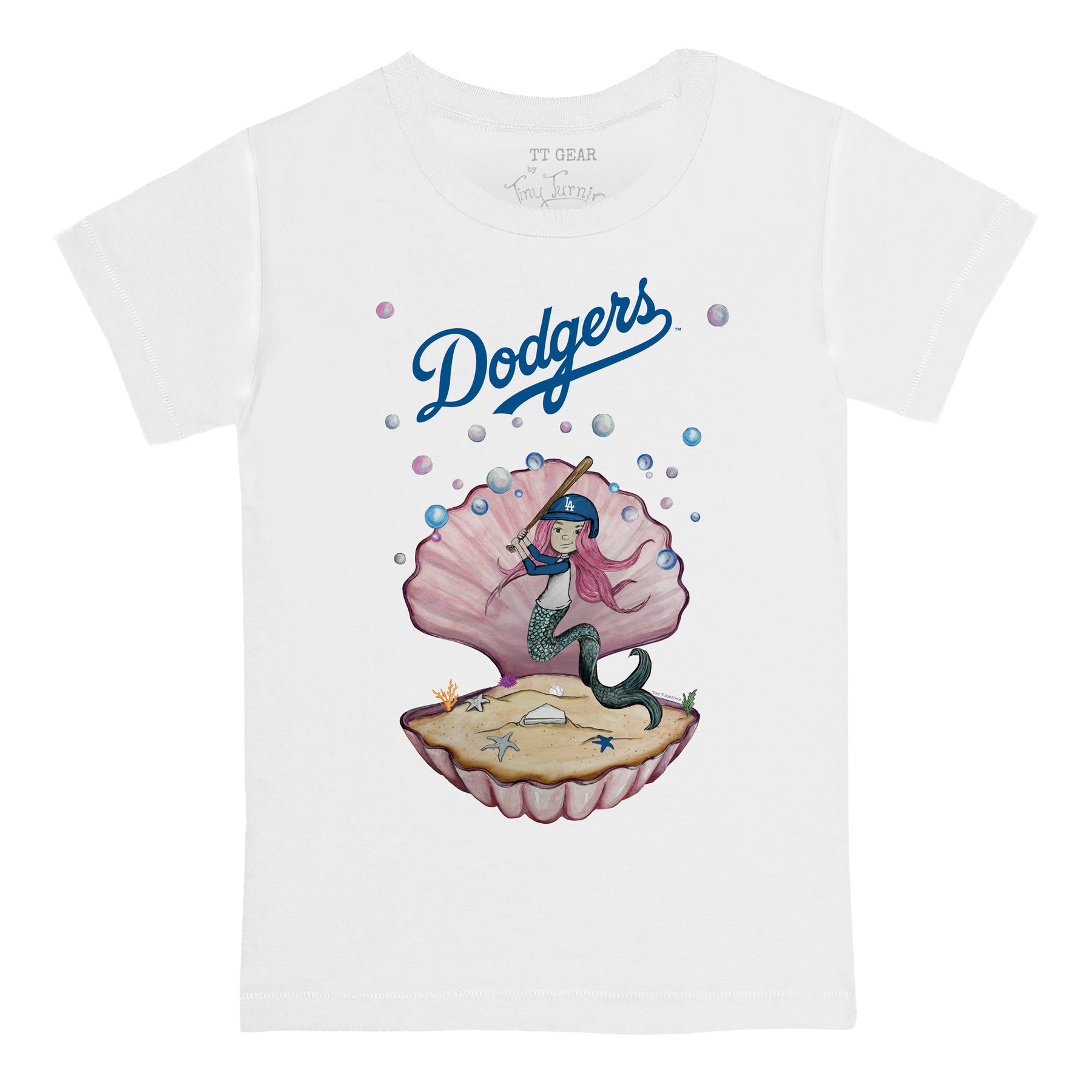 Los Angeles Dodgers Mermaid Tee Shirt