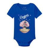 Los Angeles Dodgers Mermaid Short Sleeve Snapper