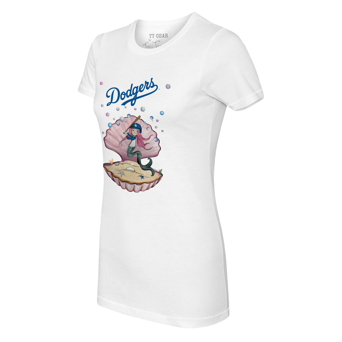 Los Angeles Dodgers Mermaid Tee Shirt